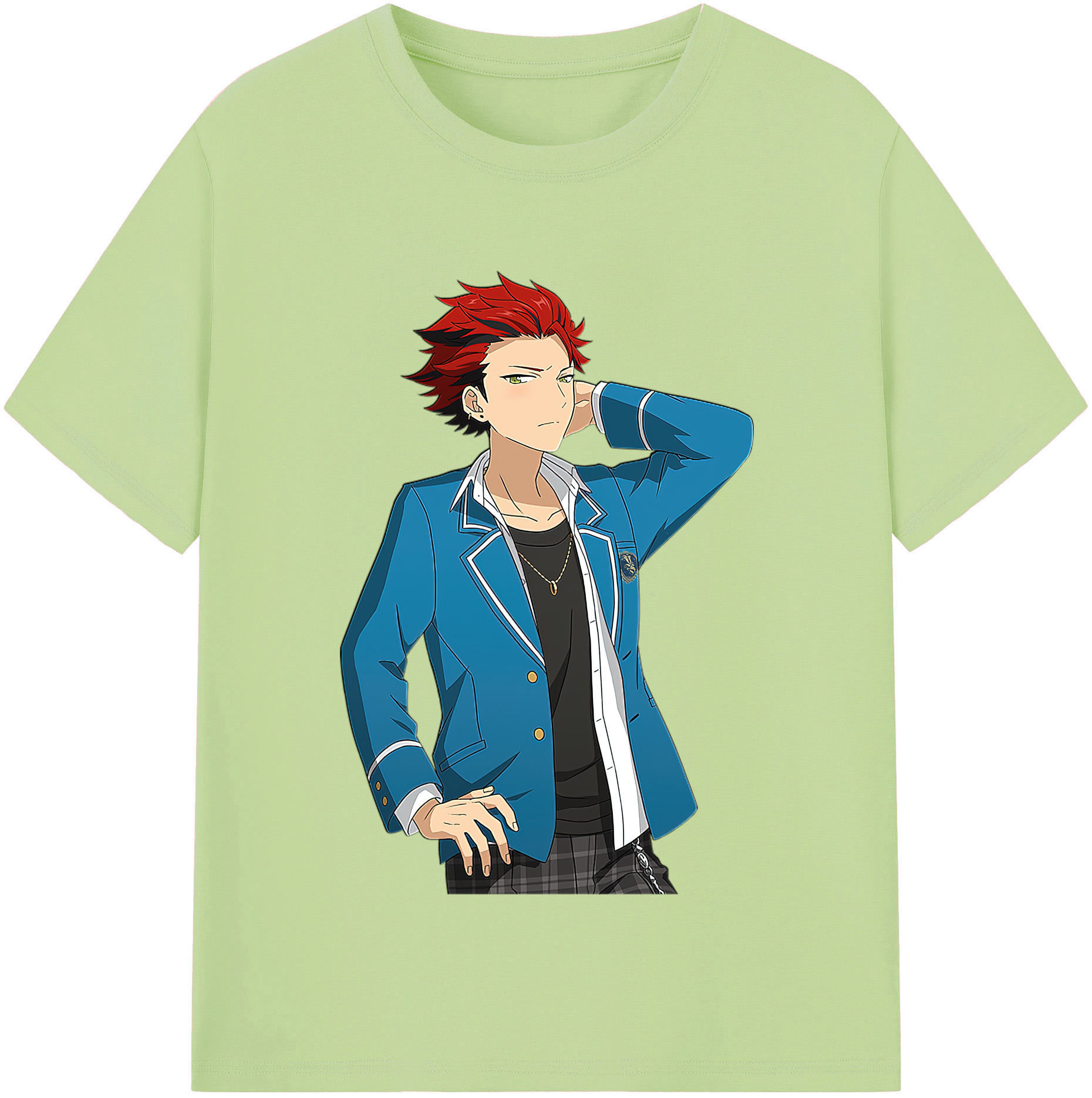 （画像用） あんさんぶるスターズ! Ensemble Stars 綿100％半袖Tシャツ（フロントプリント）